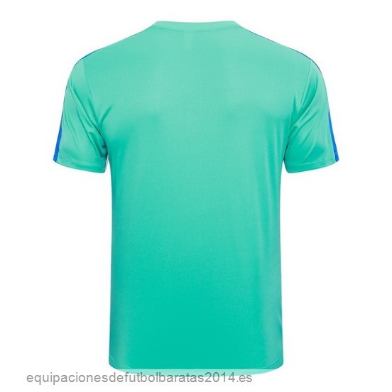 Nuevo Entrenamiento Barcelona 23/24 Verde Azul Baratas